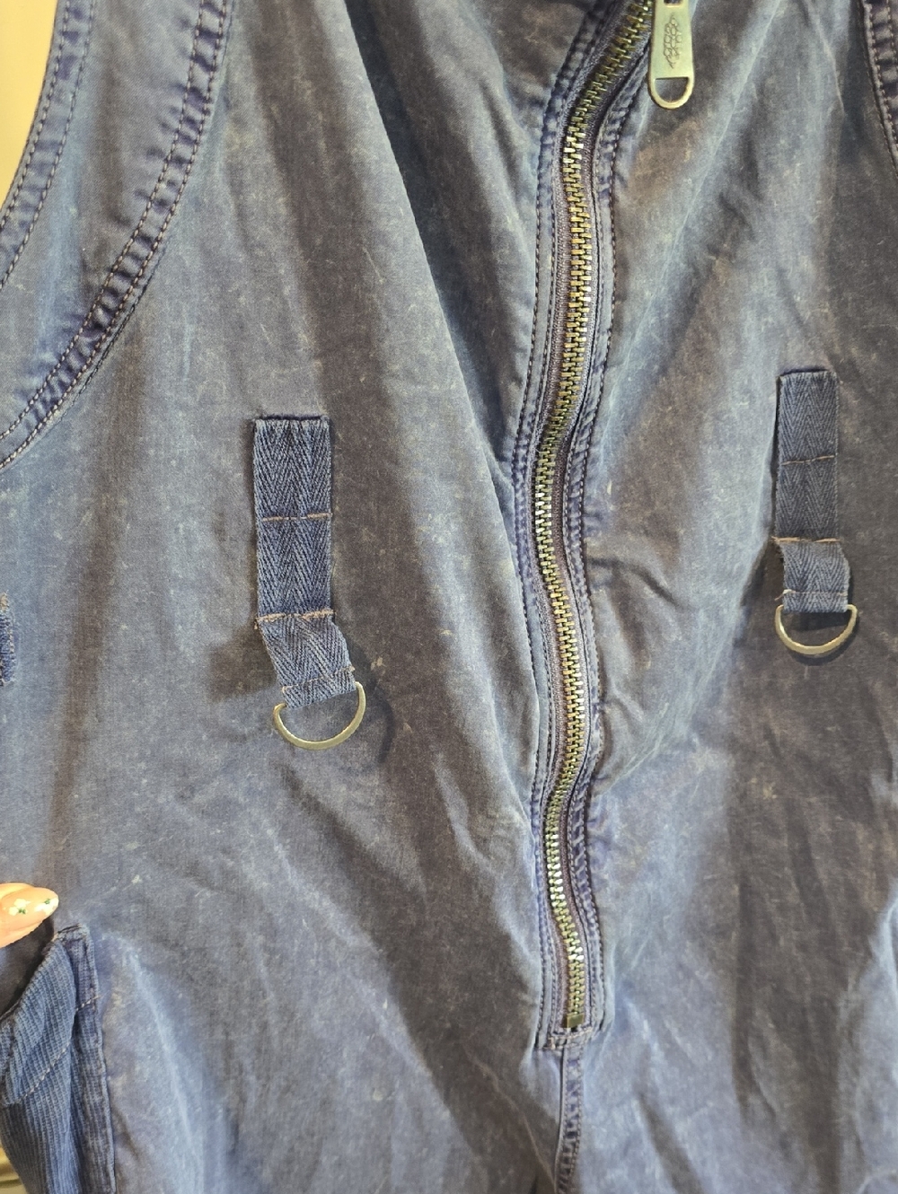 Free People Movement Fast Track Onsie in Dark Blue Size Small - Picture 10 of 14